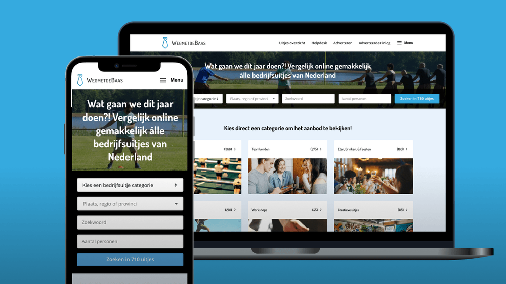 Vergelijkingsplatform voor WegMetDeBaas