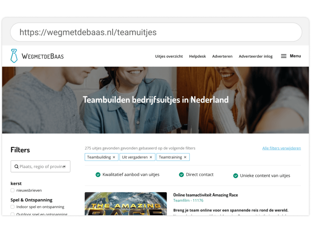 Permalink configurator voor SEO
