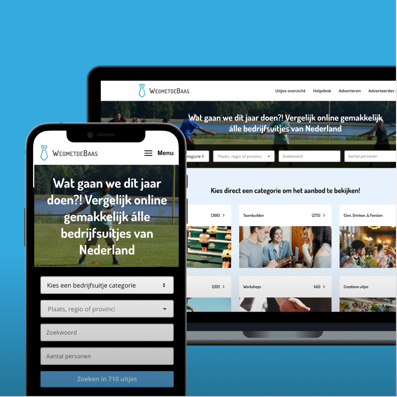 Vergelijkingsplatform voor WegMetDeBaas
