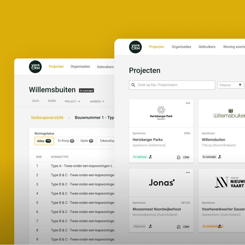 Datagedreven nieuwbouw aankoop webapp