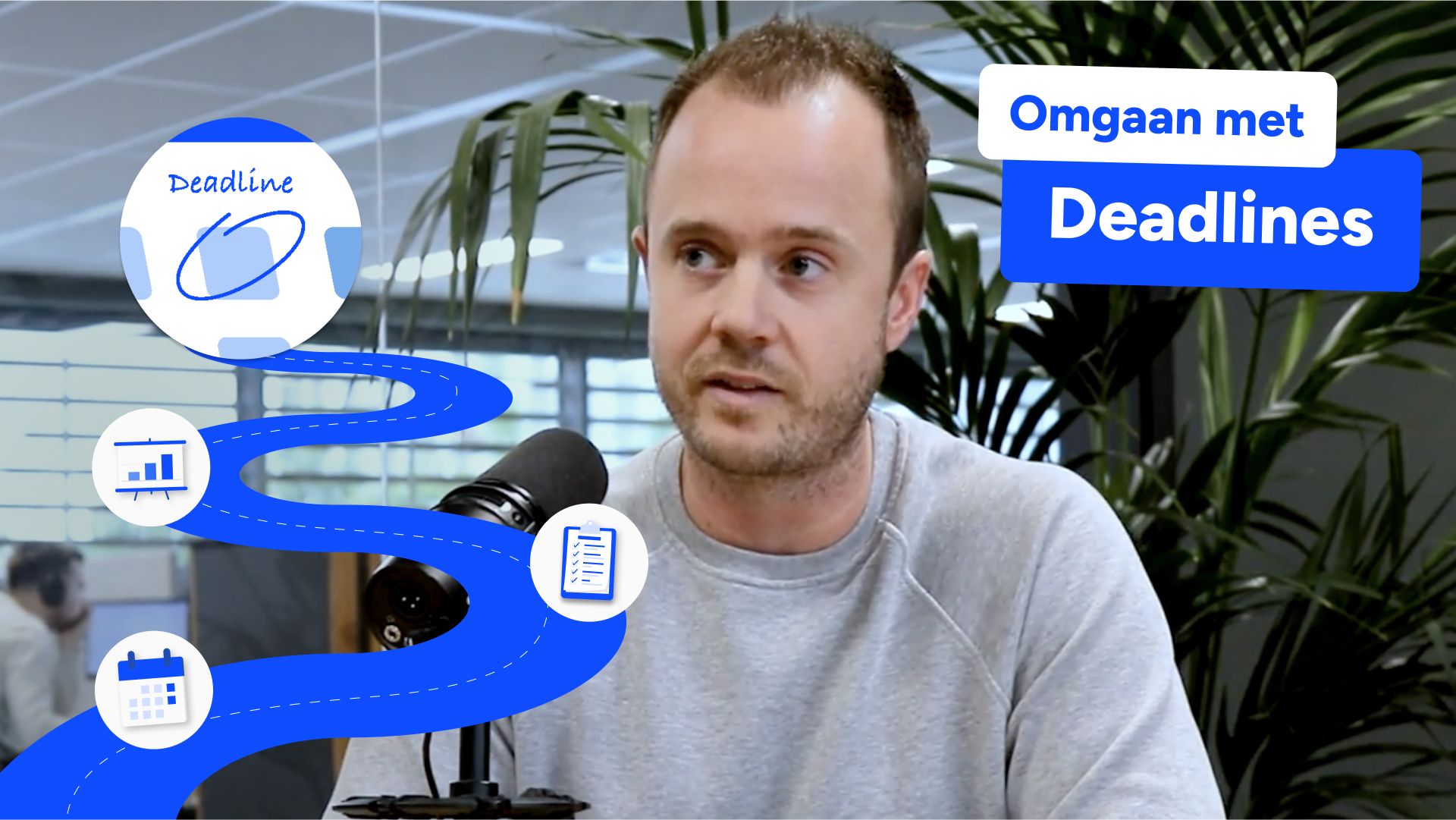 Webbio-team bespreekt deadlines en planning